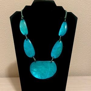 Bebe Turquoise Chunky Necklace